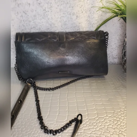 Rebecca MinkoffBlack Quilted Purse Leather Women's Bag